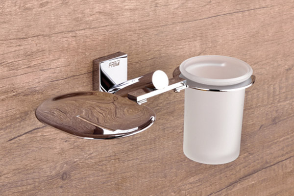 FU-07 I Soap Dish with Tumbler Holder
