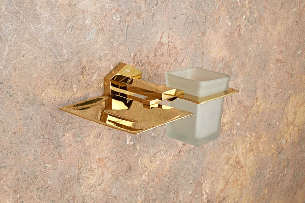 GL-07 Soap Dish with Tumbler Holder